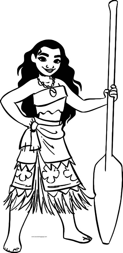 Free Printable Moana Coloring Pages