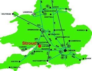 Gloucester Map - United Kingdom