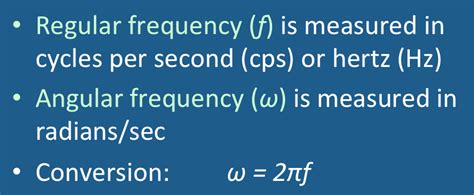 Angular Frequency Equation - Tessshebaylo