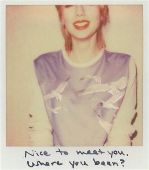 TAYLOR SWIFT – 1989 Album Polaroids - HawtCelebs