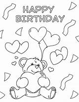 30 Free Printable Happy Birthday Coloring Pages For Kids – All American  sketch template
