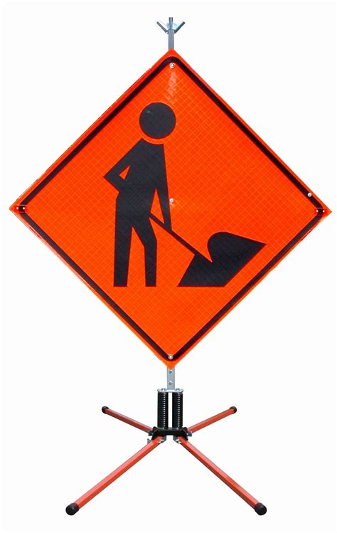 TRAFFIC SIGN STANDS – ROLL UP AND RIGID – Safehouse Signs