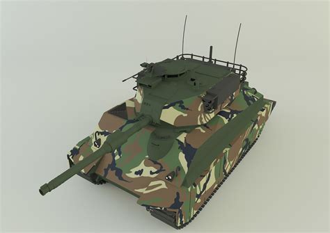 3D Sherman II Model Military Tank Model - TurboSquid 2069208