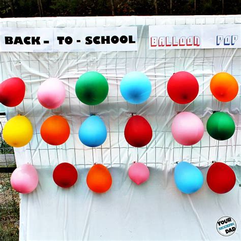 Back to school bash ideas - Your Modern Dad