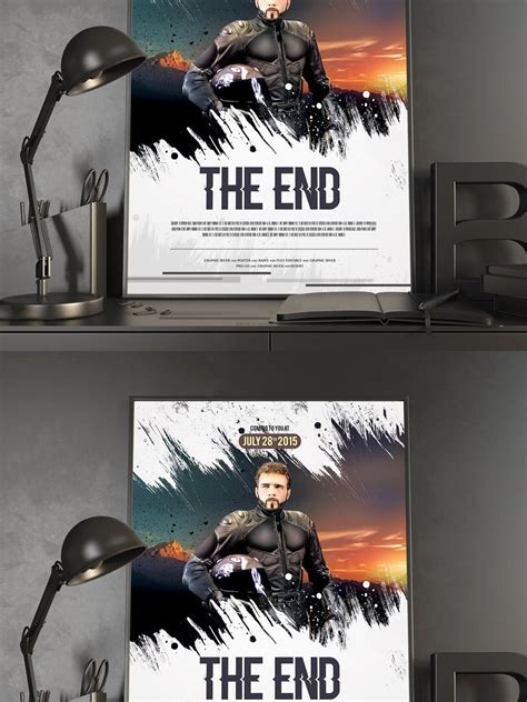 The End Movie Poster/Flyer | The end movie, Movie posters, Poster