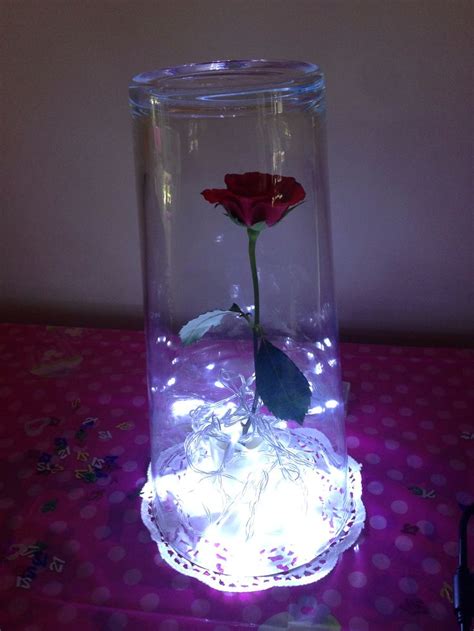 DIY Beauty and the Beast Rose decoration | Beauty and the beast rose ...