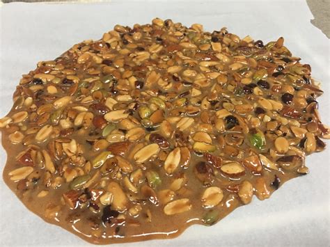 Honey Nut Brittle - Homemaker On A Budget