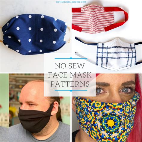 46+ Homemade Face Mask Pattern No Sewing Machine - KorenRoseanna