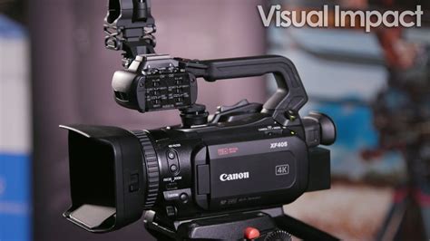 Canon XF405 Quick Hands-on Demo - YouTube