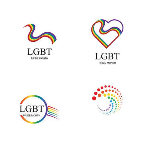 lgbt logo y símbolo 20045056 Vector en Vecteezy