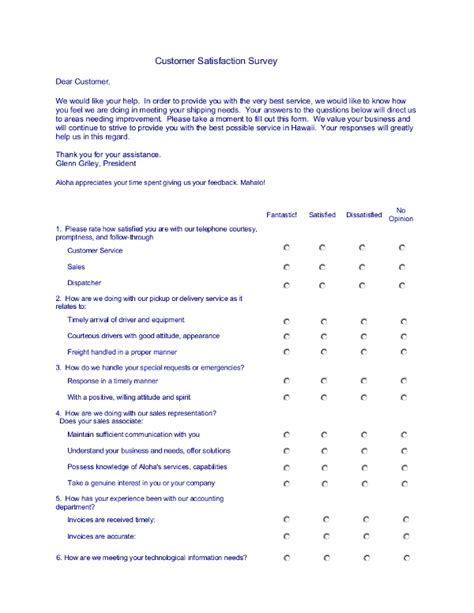 Examples, Customer Satisfaction Survey - 6+ Format, How to Achieve, Pdf