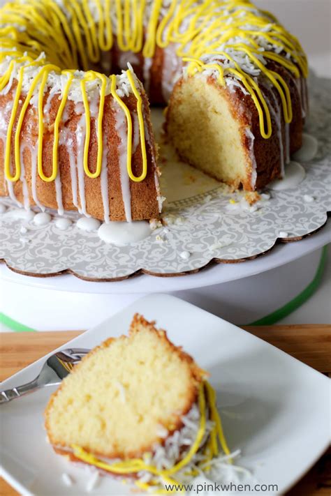 Easy Lemon Bundt Cake Recipe - Page 2 of 2 - PinkWhen