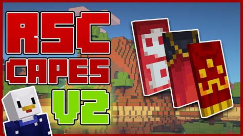 RSC Custom Cape Pack v2! (download available) - Bedrock Edition - YouTube