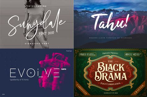 The Best Free Fonts for Graphic Designers - CreativeBooster
