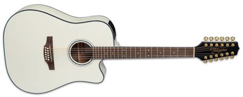 Takamine GD35CE-12 Pearl White 12-String Acoustic Electric Guitar