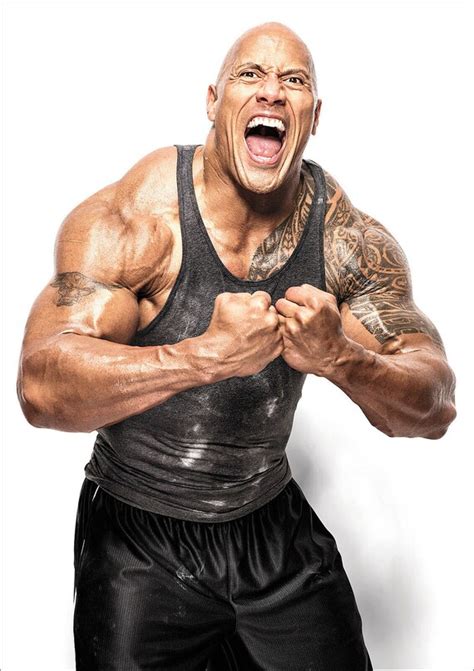 The Rock Poster Dwayne Johnson Muscle NEW 2018 | Etsy