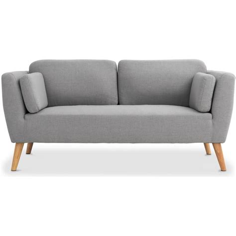 Scandinavian 2 seater sofa | Canapé droit, Canapé confortable, Canapé 2 places