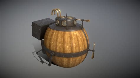 Turtle Submarine - Download Free 3D model by scailman [7e146f6] - Sketchfab