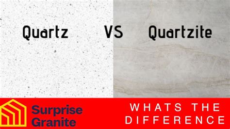 QUARTZ VS QUARTZITE - YouTube