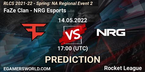 FaZe Clan - NRG Esports: ennuste. 14.05.22, Rocket League, RLCS 2021-22 ...