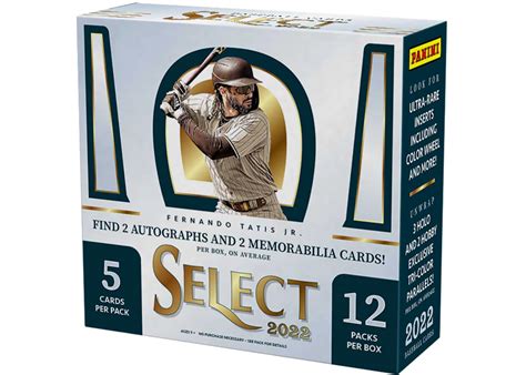 2022 Panini Select Baseball Hobby Box - 2022 - US