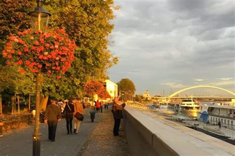 Bratislava Danube river promenade - Cruise Maven