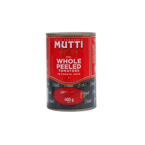 Mutti Whole Peeled Tomatoes 400g - Looters