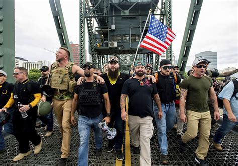 At least 13 people arrested at Portland, Ore., protest between far-right, antifa groups ...