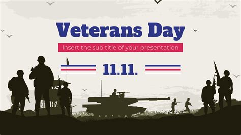 Veterans Day Free Google Slides Theme and PowerPoint Template