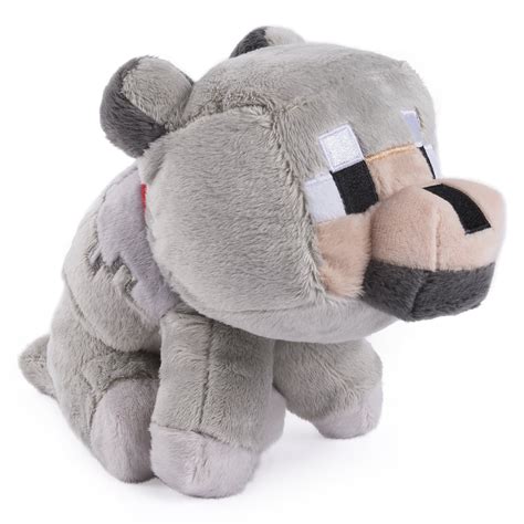 Minecraft Baby Wolf Plush