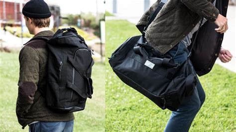 This Versatile Commuter Bag Bag Easily Converts to a Backpack