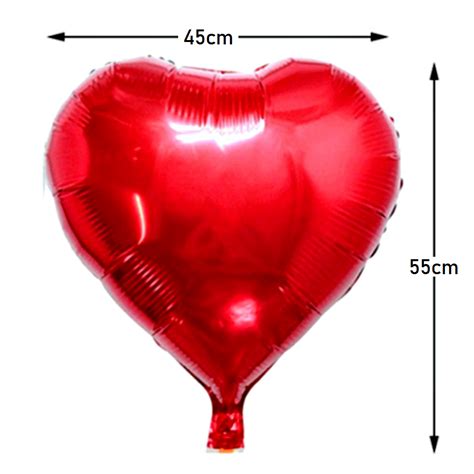 40 Inch Love Shape Balloon Aluminum Foil Sequined Glossy Shiny Balloons ...