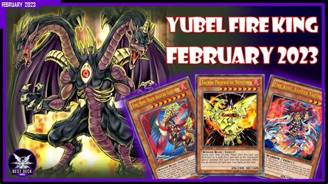 Yubel Deck Profile February 2023 - Ranked And Gameplay With Fire King | Yugioh Duel Links - YouTube