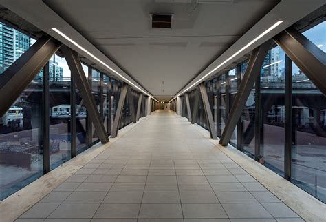 20141005. The Toronto indoor PATH system now extends south of the elevated Gardiner Expressway ...