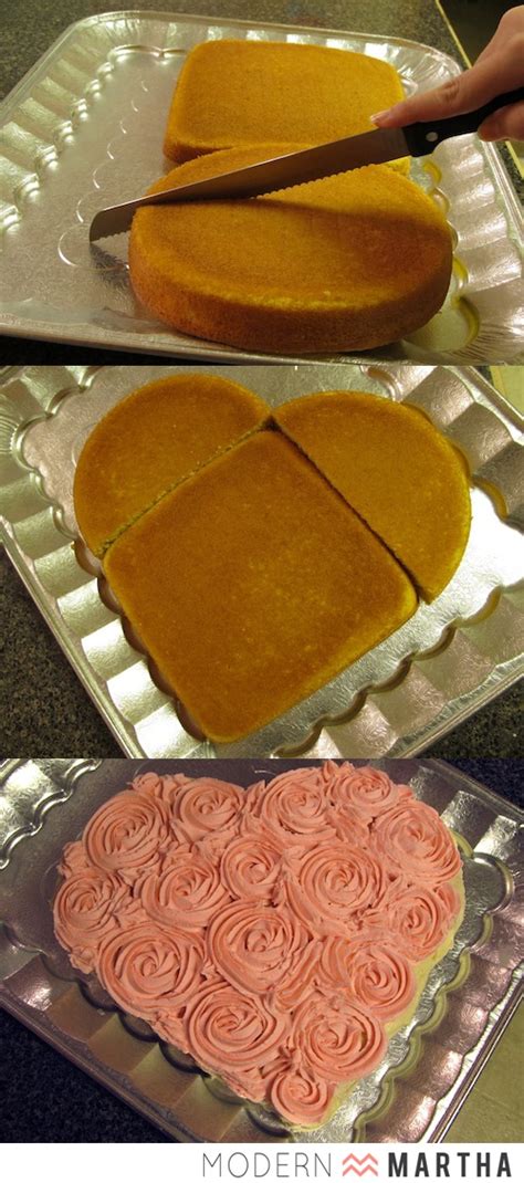 How to Make a Heart-Shaped Cake | Modern Martha