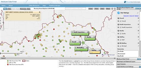 The Nursing Home Explorer: Spatial Visualization of Nursing Home Compare - HealthLandscape