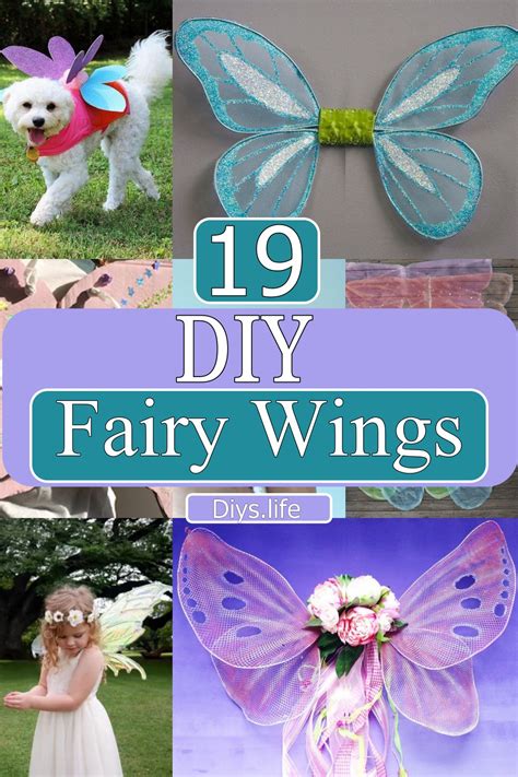 19 DIY Fairy Wings Ideas & Patterns - DIYS