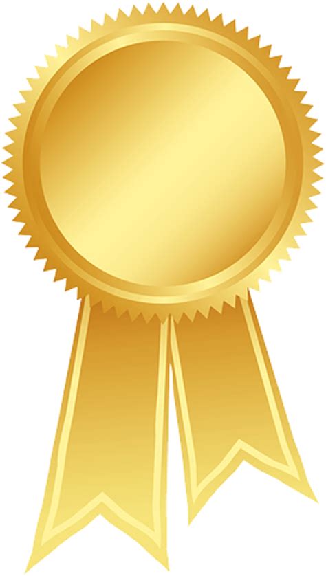 Download Gold Ribbon Clip Art - Award Gold Ribbon Png PNG Image with No Background - PNGkey.com