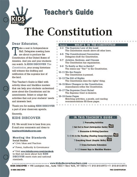 Constitution - Kids Discover