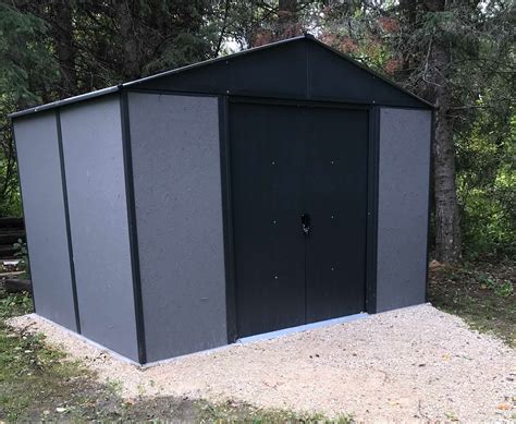 Steel & Wood Storage Shed – Grizzly Shelter Ltd.