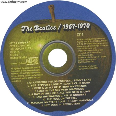 RADIOROCK 1: 1973 - The Beatles 1967-1970 (blue album)