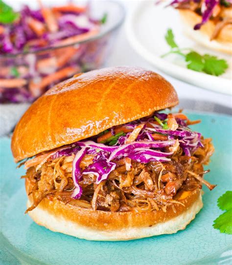 Asian Pulled Pork Sandwiches - Tatyanas Everyday Food