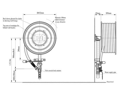 Standard Fire Hose Reel Dimensions - Design Talk