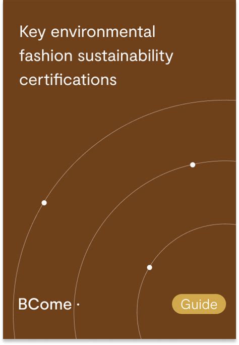 Guide to key environmental fashion sustainability certifications - BCome