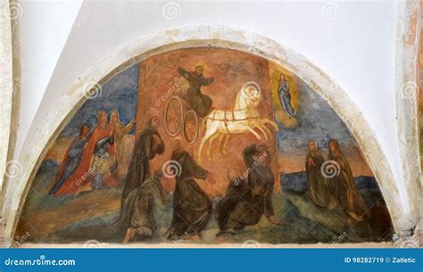 Frescoes with Scenes from the Life of St. Francis of Assisi Editorial Stock Image - Image of ...