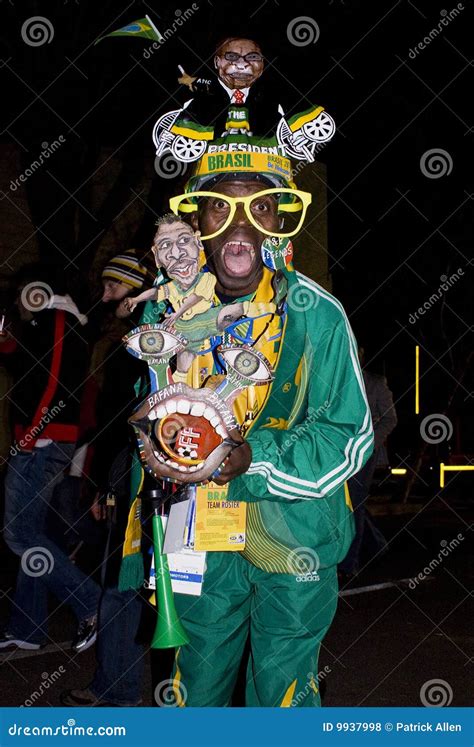 Soccer Fan - Traditional Dress Editorial Stock Photo - Image of stadium, semi: 9937998