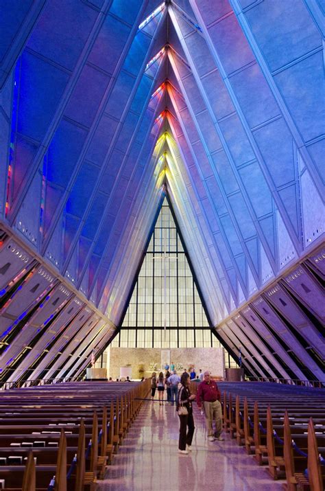 United States Air Force Academy Chapel [1689x2550] : RoomPorn