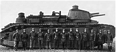 The Char FCM 2C, the biggest tank of WW1. : TankPorn