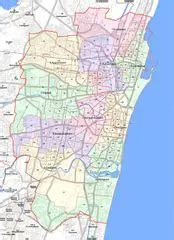 Chennai Districts Map - MapSof.net