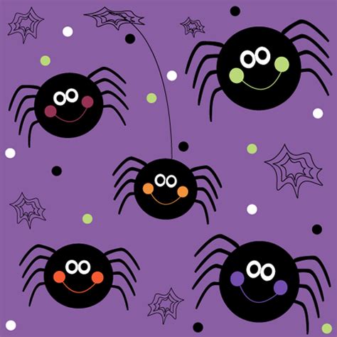 Halloween Spider Background